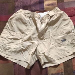 Aftco khaki shorts